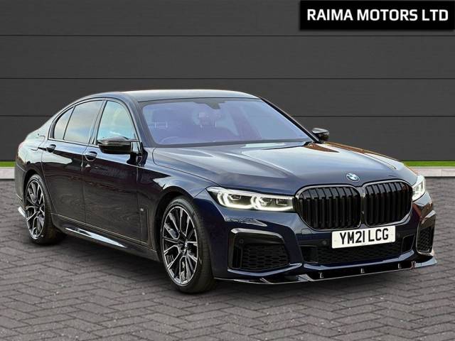 BMW 7 Series 4.4 750i V8 M Sport Auto xDrive Euro 6 (s/s) 4dr Saloon Petrol Blue