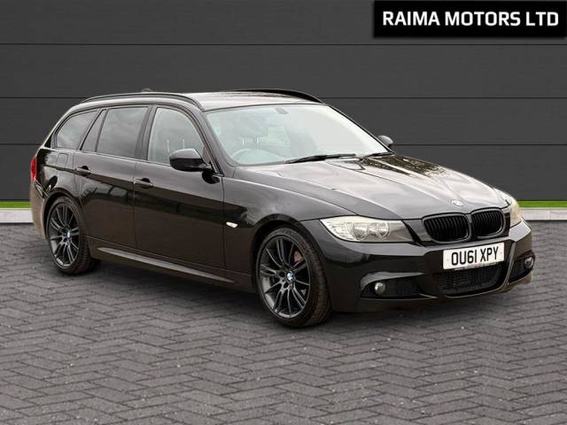 BMW 3 Series 2.0 320d Sport Plus Edition Touring Euro 5 (s/s) 5dr Estate Diesel Black